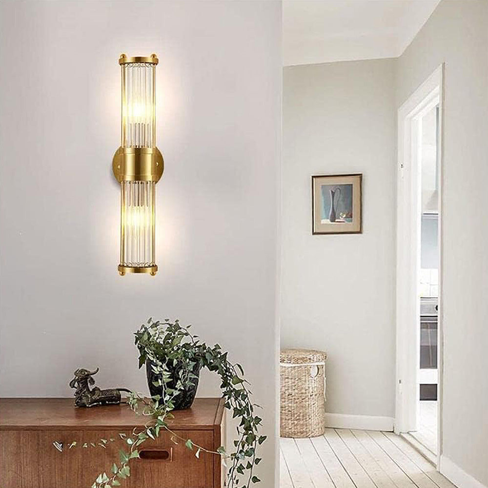 Aurelia Glow Bath Wall Light For Luxury Bathrooms With Elegant Gold Finish And Timeless Sophistication