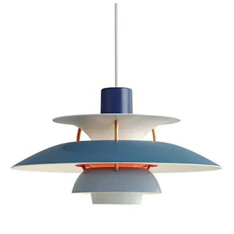 NovaLume Pulse Modern Colorful Shade LED Pendant Light Fixture for Bright Ambient Rooms