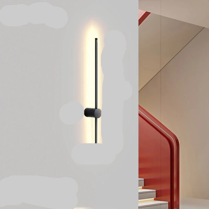 AstraNova Scandinavian Minimalist Wall Light With Soft Ambient LED For Living Rooms And Hallways