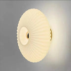 LumaWave Ripple Glass Wall Light for Warm Ambient Illumination and Modern Styling
