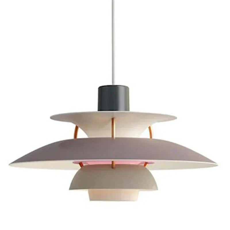 NovaLume Pulse Modern Colorful Shade LED Pendant Light Fixture for Bright Ambient Rooms