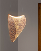 SylvanLume Birchwood Pendant Light By LumaBirch For Cozy Living Rooms And Dining Areas