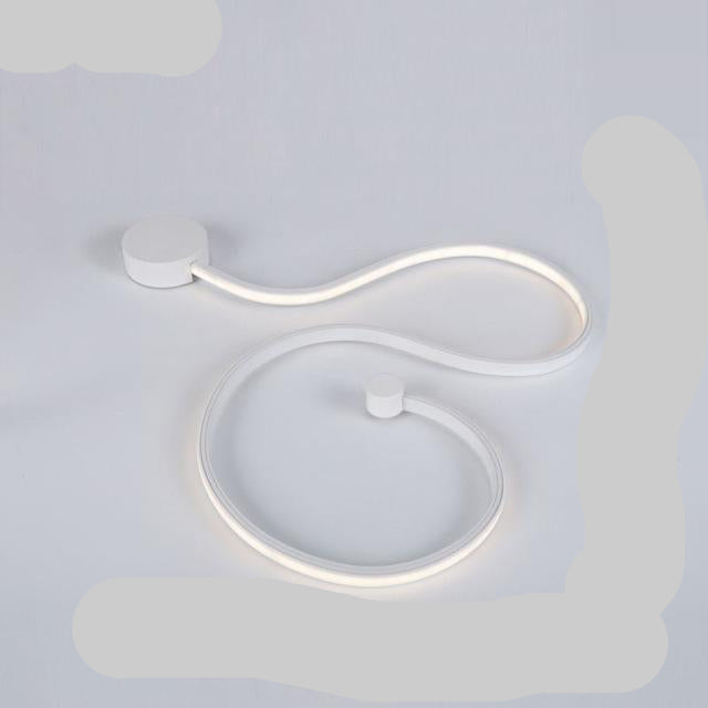 LumaNova Moderne Acryl-LED-Wandlampe für Flure, Wohnzimmer und Schlafzimmer mit klaren, schlichten Linien