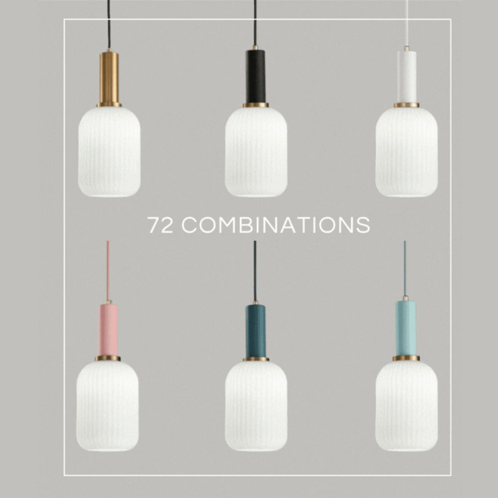 Aurelia Fluted Glass Pendant Light For Scandinavian And Modern Interiors Ideal For Living Rooms And Hallways
